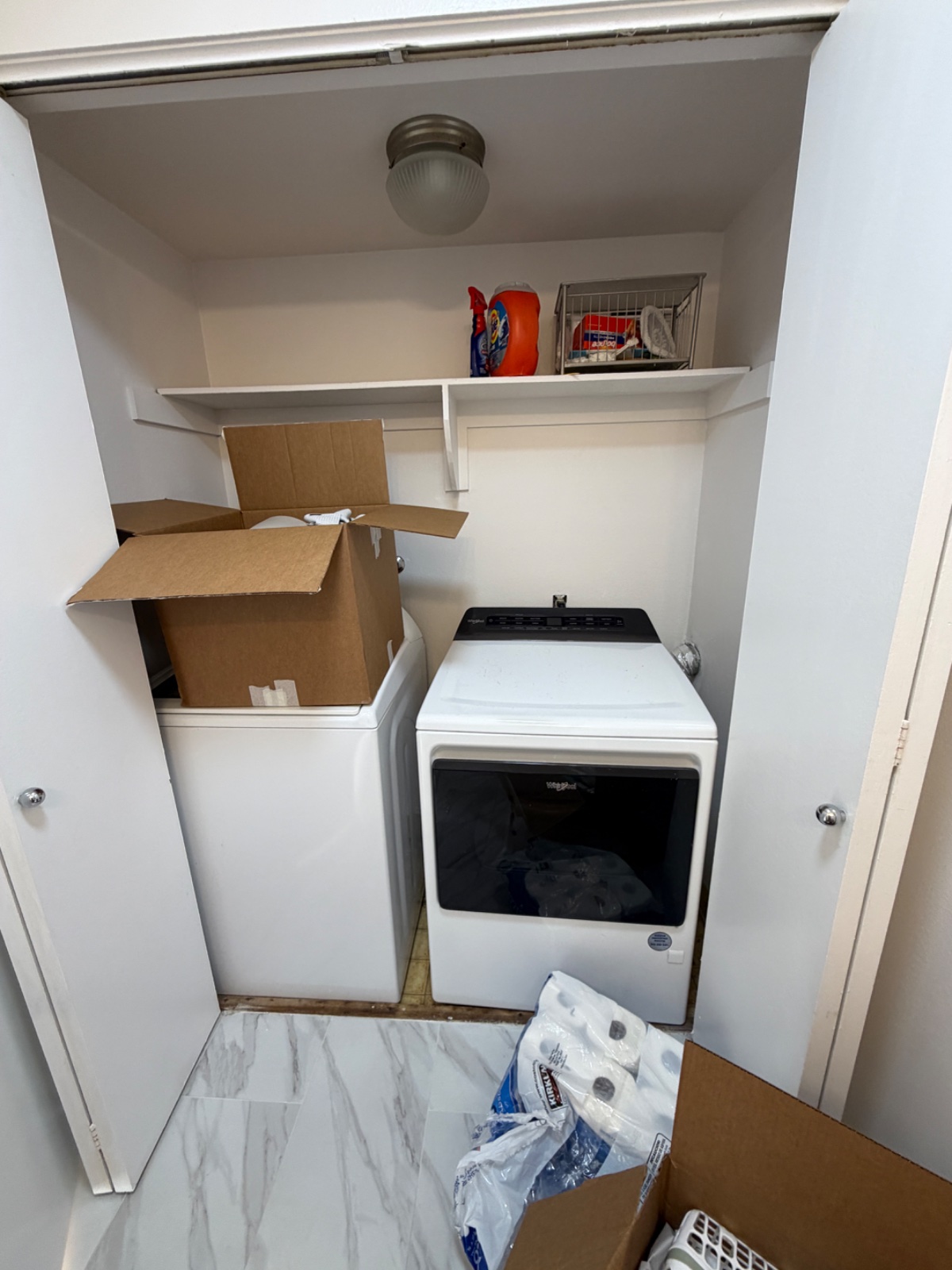 Laundry Area Before